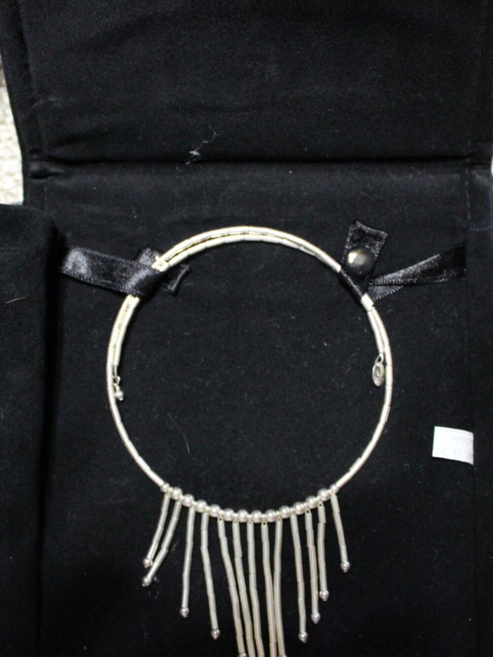 NWT Vintage Carolyn Pollack Sterling silver choker necklace. Rare FABULOUS!! - Picture 4 of 10
